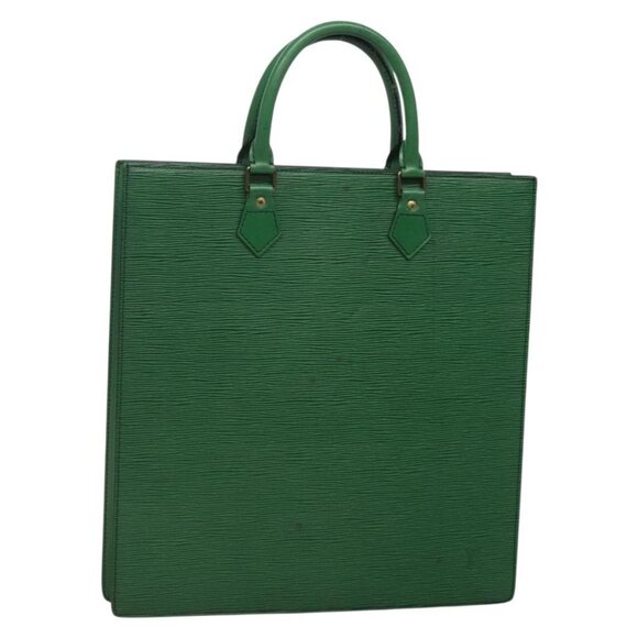 LOUIS VUITTON Epi Sac Plat Hand Bag Green M59084 LV Auth BA4170 - Picture 1 of 16